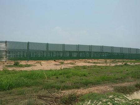 Wind Fence (for Solar Fields)